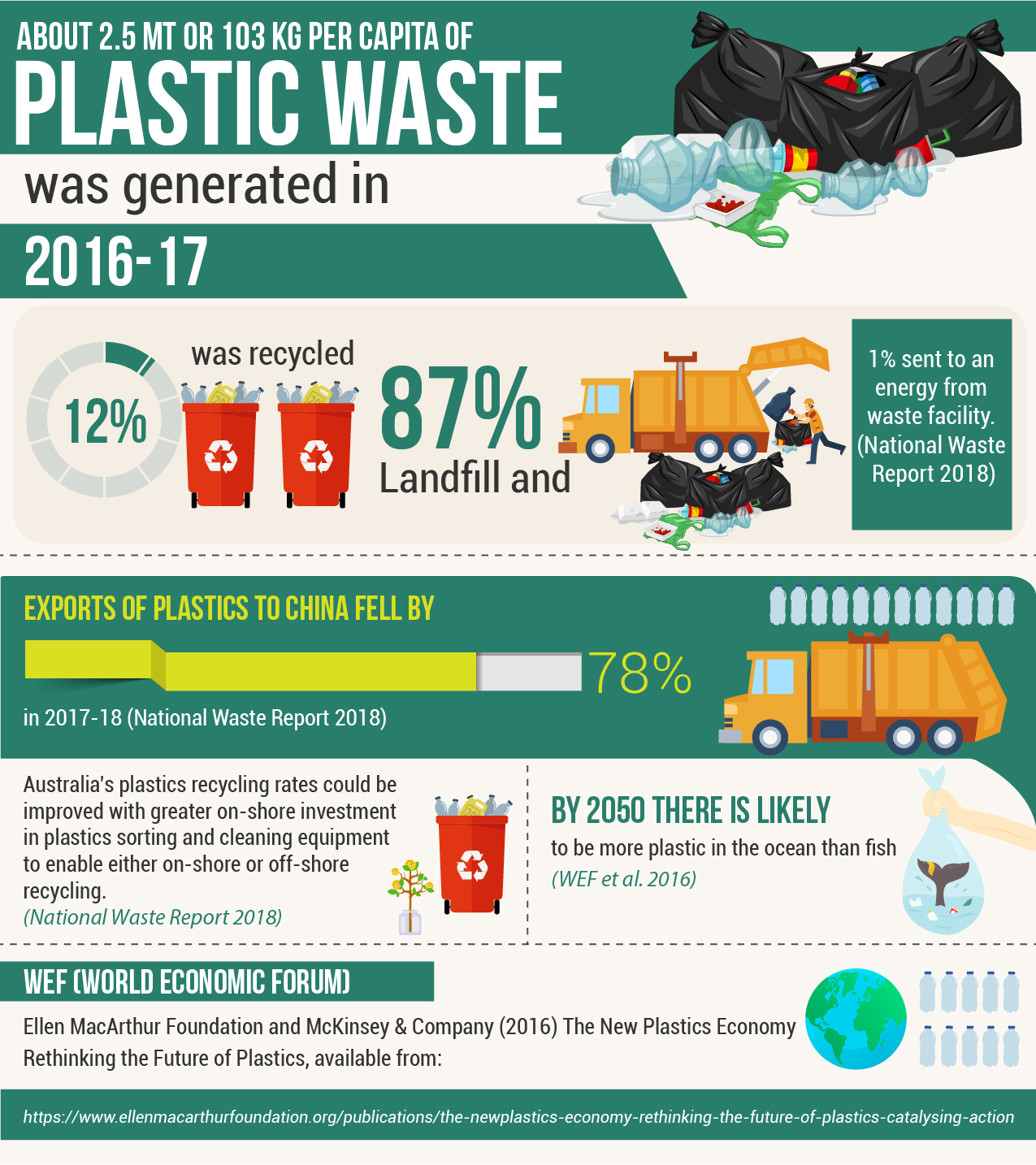 Plastic Waste Infographic